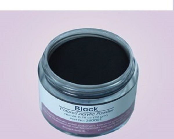 1oz Powder 0000 Black 280001 600x480 - Analiese Colored Powders